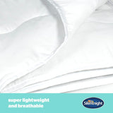 Silentnight Summer Breeze Dyne til enkeltseng 2,5 Tog Letvægts Sommerdyne Ideel til varme nætter og varme soveværelser Allergivenlig og maskinvaskbar enkeltseng 200 X 135 Cm Dyner & dyner Naty Shop