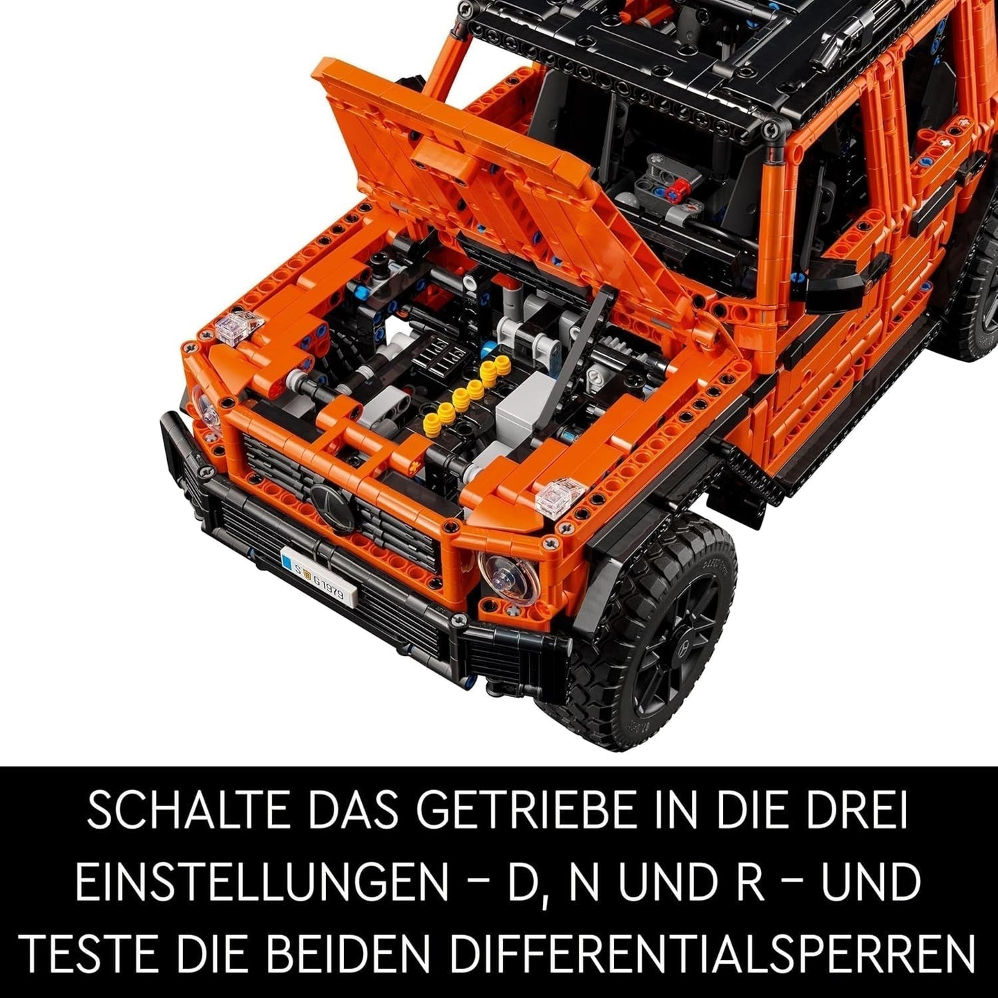 LEGO Technic Mercedes-Benz G 500 Professional Line, G-klasse bilmodelbyggesæt, Voksengave, Luksus terrængående køretøjssæt, Mercedes samleobjekt, Legetøjsbil 42177 Byggesæt Besuche den LEGO-Store