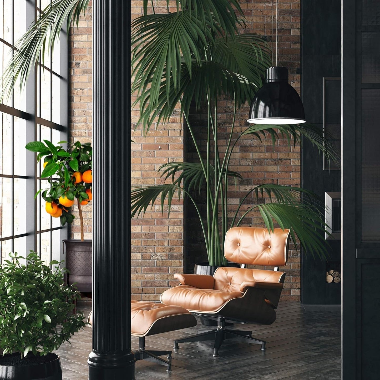 Relaxdays Bamboo blomsterstativ, individuelt justerbart, til urtepotter op til 32 cm, plantestativ, H: 35,5 cm, brun, 1 stk. 10028823