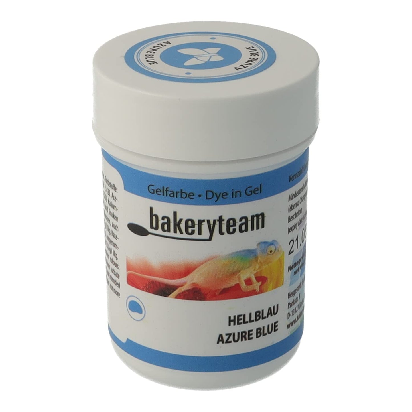 Bakeryteam Food Coloring Gel til glasur, lysegul, 35 g