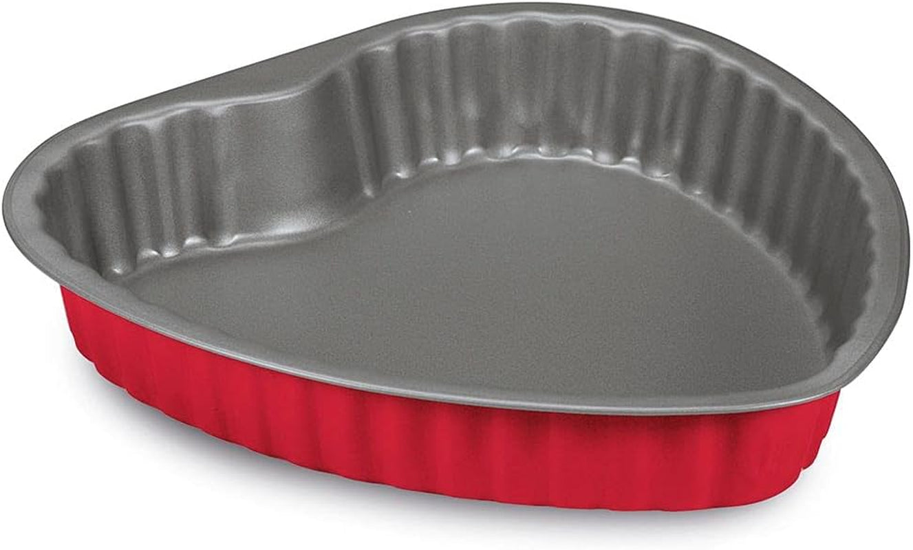 508000000hgnam Rossana 2.0, hjerteform 25 cm, stål med utilstrækkelig belægning, Forme og plader til bagning Naty Shop