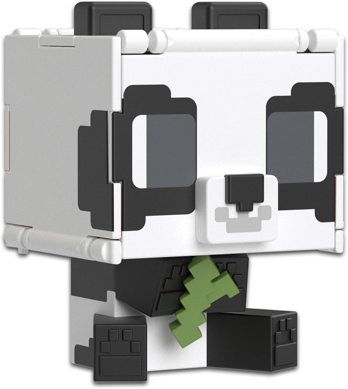 Mattel Minecraft Flippin' Figs får og kylling 2-pack med 2-i-1 legefigurer, store hoveder og pixeldesign HXK17 actionfigurer Naty Shop Panda
