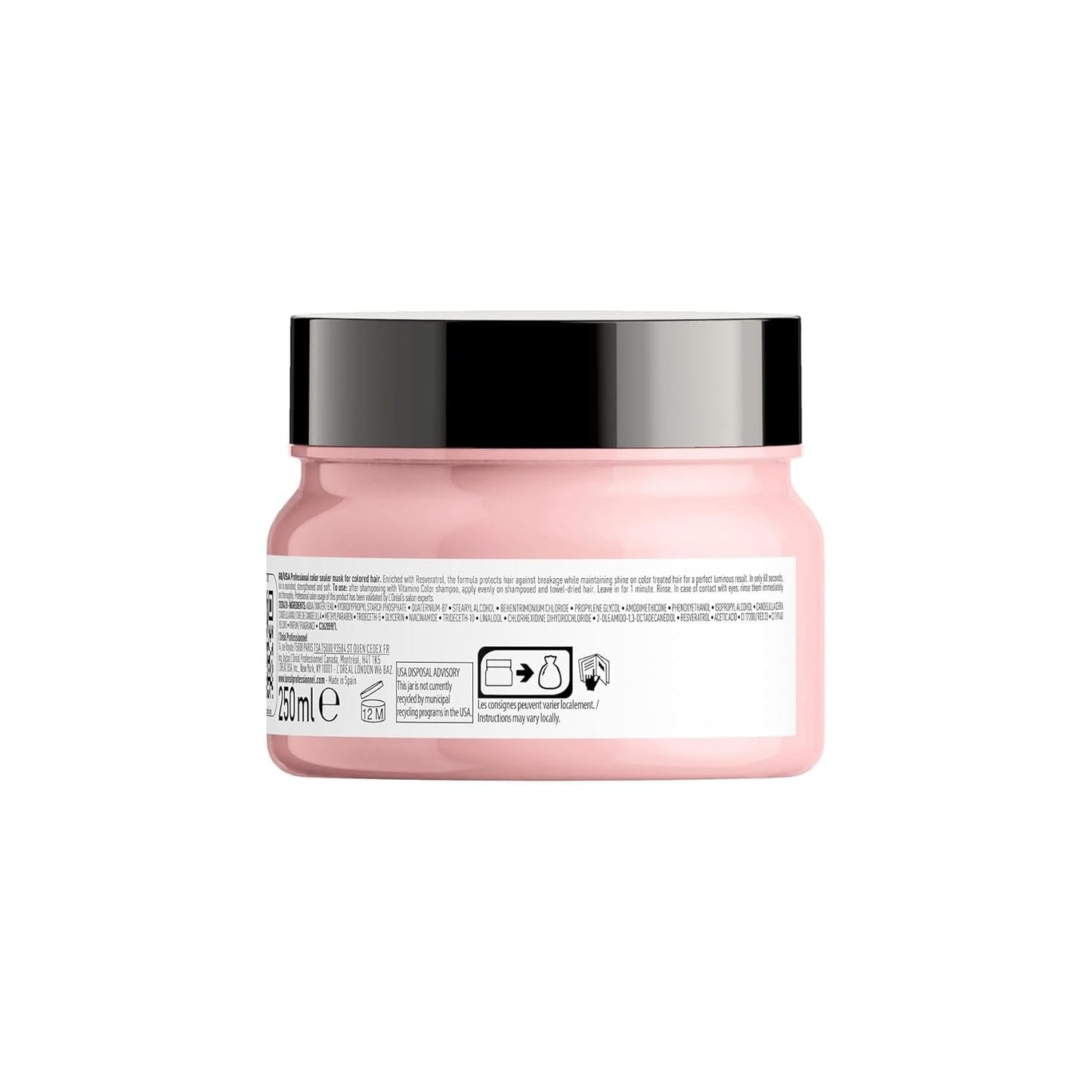 L'Oréal Professionnel Serie Expert Vitamino Color Mask Rejsestørrelse Naty Shop hårmaske