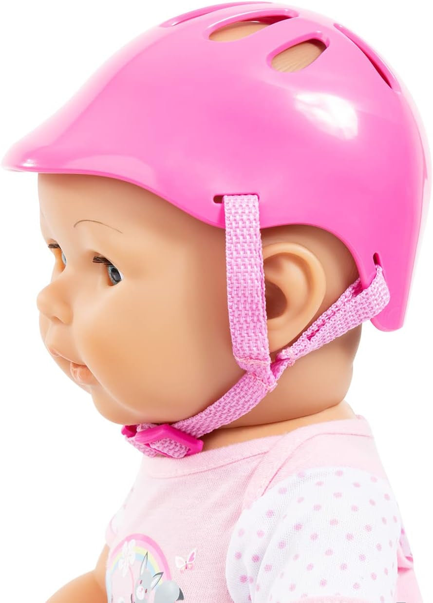 Bayer Design 79603AA Puppenfahrradhelm, Puppenhelm, Reithelm for Puppen, Puppenzubehör, Rosa