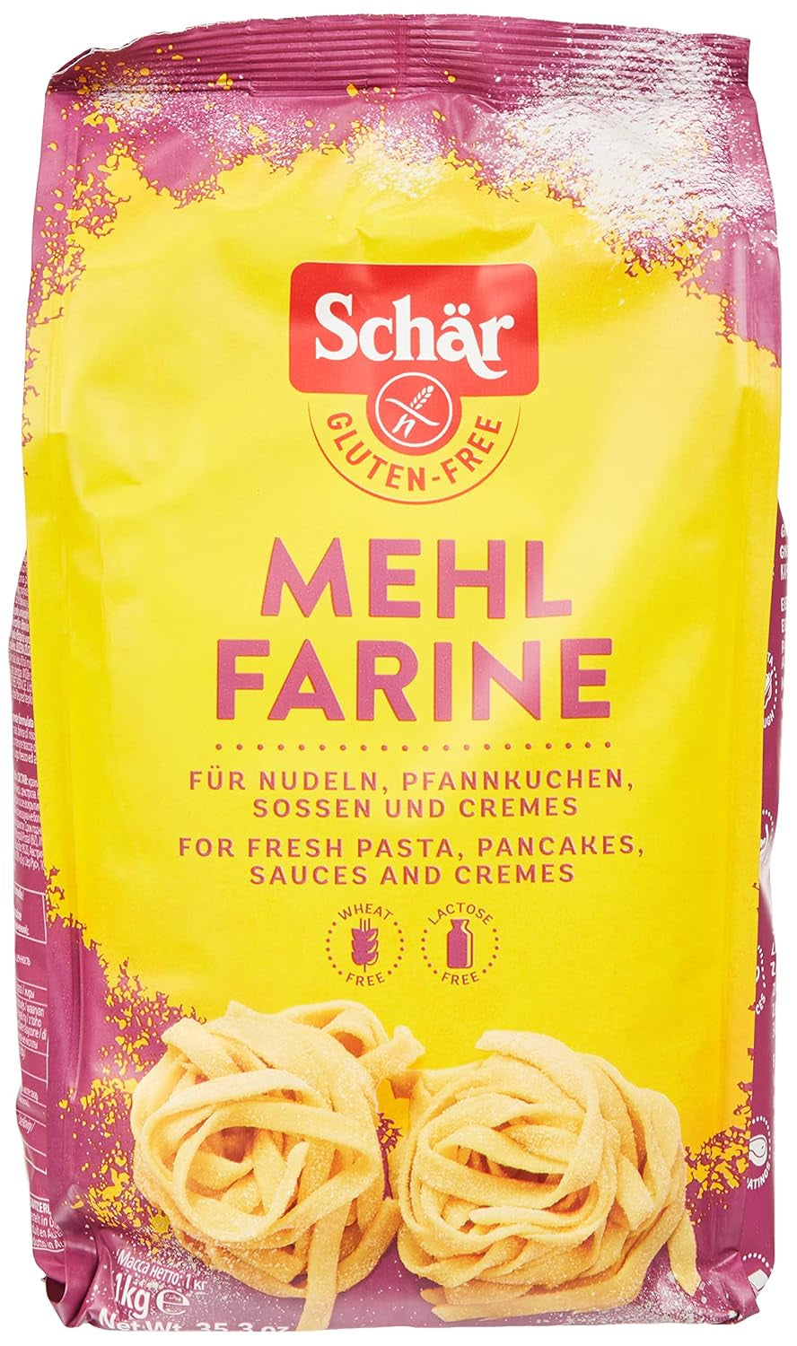 Mehl "Farine" - Basimehlmischung Glutenfrei 1Kg, 10Er Pack Blanding til bagning og madlavning Naty Shop Standardtitel