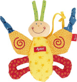 SIGIKID 40490 Aktiv ring Baby Aktivitet PlayQ Pige- og drengelegetøj til børn anbefales fra 3 måneder Multifarvet babylegetøj Naty Shop Multifarvet / sommerfugl