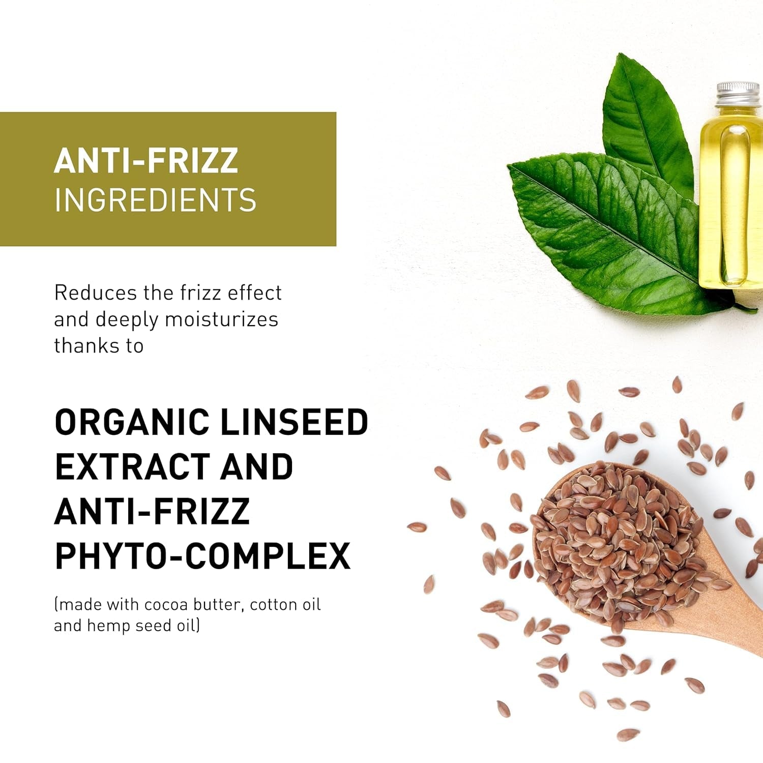 ANTI-FRIZZ MOISTURIZING MASK 250 ml Naty Shop hårmaske