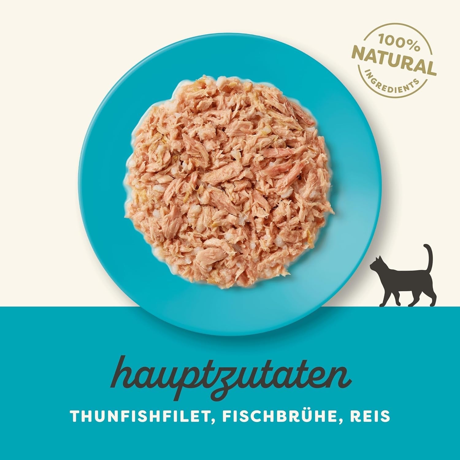 Applaws 100 % naturlig våd kattefoder tunfileter i bouillon - pakke med 12 70 g poser