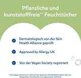 WaterWipes Sensitive+ vådservietter til baby og småbørn, 720 Count (12 Pack), 3-i-1 rengøring, pleje, beskyttelse, 99,9 % vand, tekstureret rensning, parfumefri