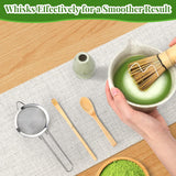 Alyvisun Matcha-sæt, 5-delt Matcha-tesæt med Matcha-tekande og Matcha-teholder, teske, teske, Matcha-tesæt til Matcha-elskere, ideel til begyndere og entusiaster