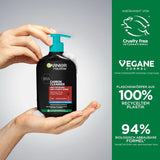 Garnier Charcoal Cleanser Ansigtsrensegel mod hudorme og bumser 250 ml bruser og bad Naty Shop