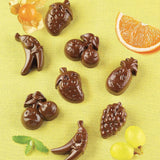 Silikoneform Praline Silikomart Frugt 3,2 x 3,2 x H 1,5 cm, 10 ml, 15 hulrum (SCG32) Køkken Naty Shop