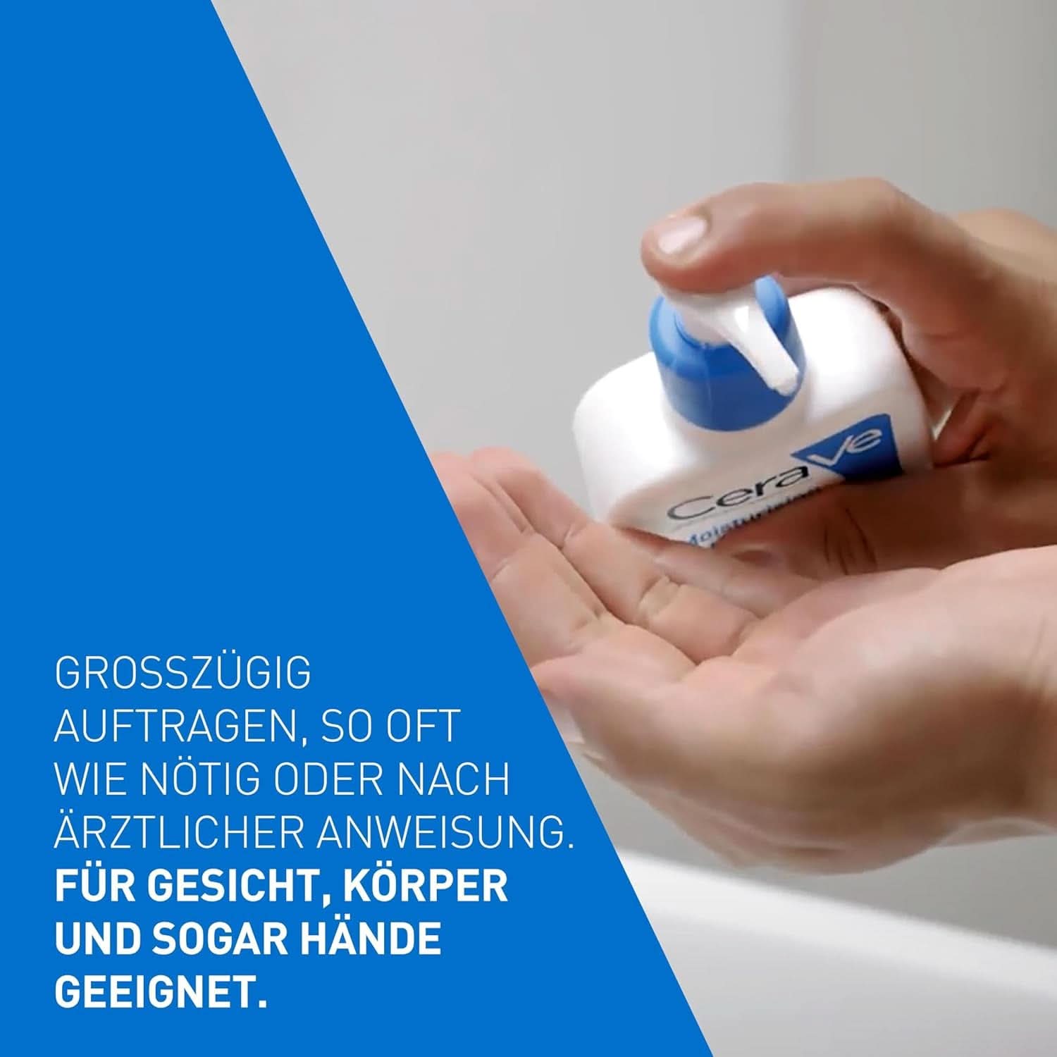 Cerave bodylotion med doseringspumpe, velegnet til atopisk dermatitis og tør eller meget tør hud, 236 ml Kosmetik og skønhed Naty Shop