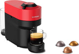 Espressomaskine med Nespresso Krups Vertuo Pop-kapsler, kapacitet: 560 ml, automatisk kapselgenkendelse, one-touch system, 4 kopstørrelser, forkortet opvarmningstid, bæredygtig, Aqua Mint, XN9204