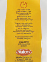 Dialsi stjerneformet pasta, glutenfri majs- og rispasta, bronzebrændt, 100 % italienske ingredienser, ingen tilsætningsstoffer, tilberedes på 8-9 minutter, 300 g pakke