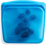Stasher Bag Genanvendelig Premium Silikone Madpose Sandwich Taske Klar Holdbar Ovn Opvaskemaskine Fryser Sikker Miljøvenlig Madpose Ingen lækage 828ml Naty Shop Blueberry Mad Opbevaringsbokse