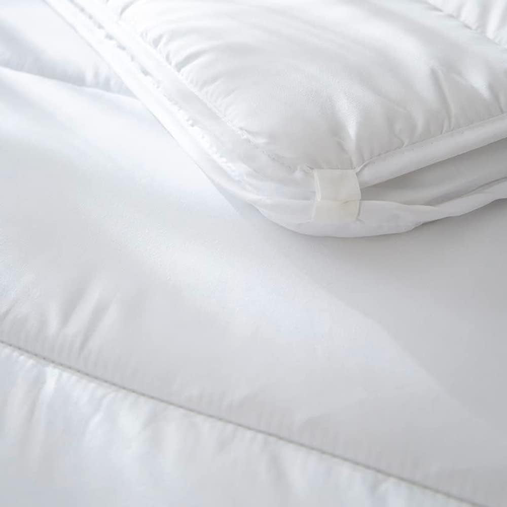 Abeil 4-sæsons quilt, hvid, polyester, hvid, 240 X 260 Cm Dyner og dyner Naty Shop