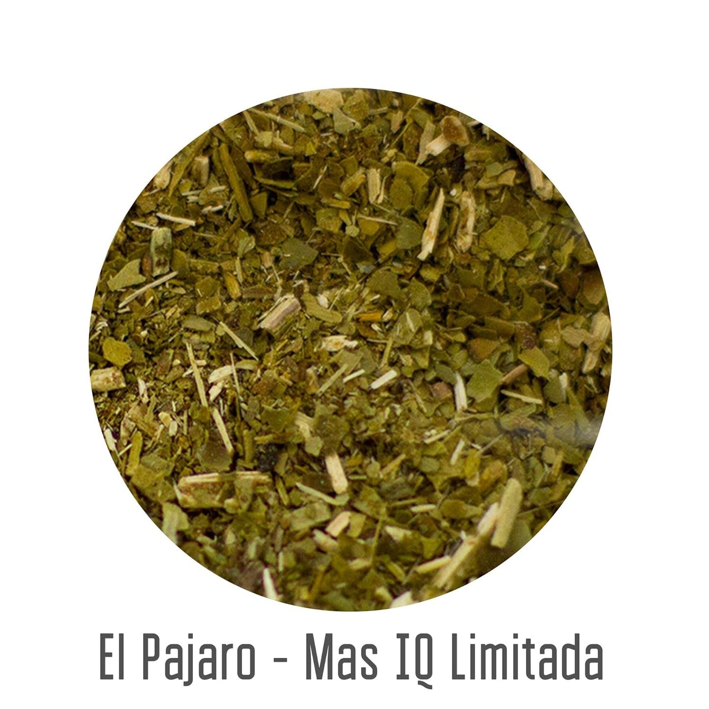 El Pajaro Mas IQ Limited 400 g | Stærk paraguayansk mate te | Med blade, kviste og støv | Med ginkgo biloba, guarana, camu camu, bacopa monnieri, kaktus
