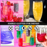 Spiselig glitter, 5 gram Naty Shop