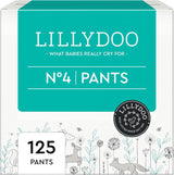LILLYDOO Hudvenlige Bukser Størrelse 5 (12-17 kg) Månedlig æske (105 stk.)