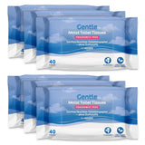Af Amazon Blødt, vådt, lugtfrit, fint absorberende, uparfumeret toiletpapir, 240 count (6 pakker af 40 Count) (tidligere Presto Brand!)