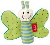Fehn knitrende søstjerne - babylegetøj til at gribe og lege & knitrende legetøj til babyer og småbørn fra 0+ måneder & SIGIKID 41179 sommerfuglgreb legetøj rød grønne stjerner Babylegetøj Naty Shop