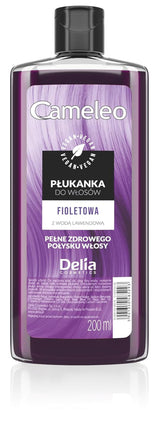 Cameleo - Rose Water Pink Hair Tonic No Yellow Tint Semi Permanent Hårfarve - Til blondt og gråt hår - Farve & pleje - Parabenfri | 200 ml Naty Shop Hair Dye Ny version - Violet 200 Ml (1 pakke)