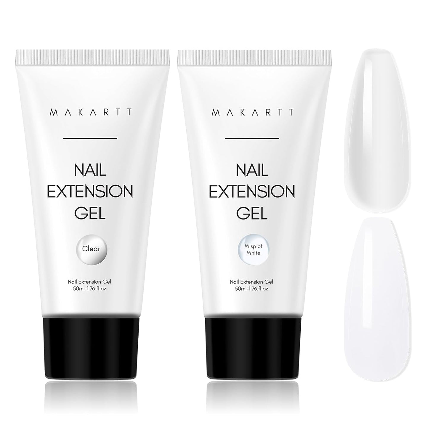 Makartt Poly Nail Extension Gel - Akryl Extension Gel, Nail Strengthening Gel, Negle Decoration, 50ml (lilla)