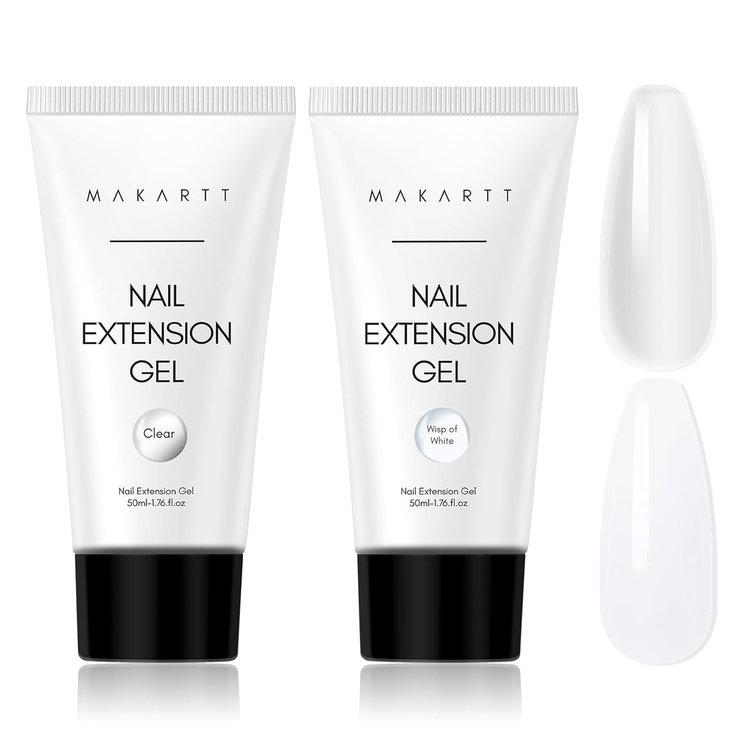 Makartt Poly Nail Extension Gel - Akryl Extension Gel, Nail Strengthening Gel, Negle Decoration, 50ml (lilla)