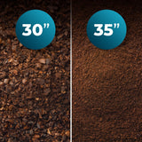 Cecotec Coffee 66 Grind & Drop Essential dryp kaffemaskine. 1086 W, Klingesliber, Op til 12 kopper, Ekstrem Aroma-teknologi, Digital, Rustfrit Stål, Auto-Sluk.