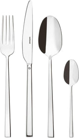 Sambonet 52562-N2 Rock rustfrit stål - Bestiksæt monoblok rustfrit stål 18/10 Køkken Naty Shop Sæt 6 personer - 24 stk.