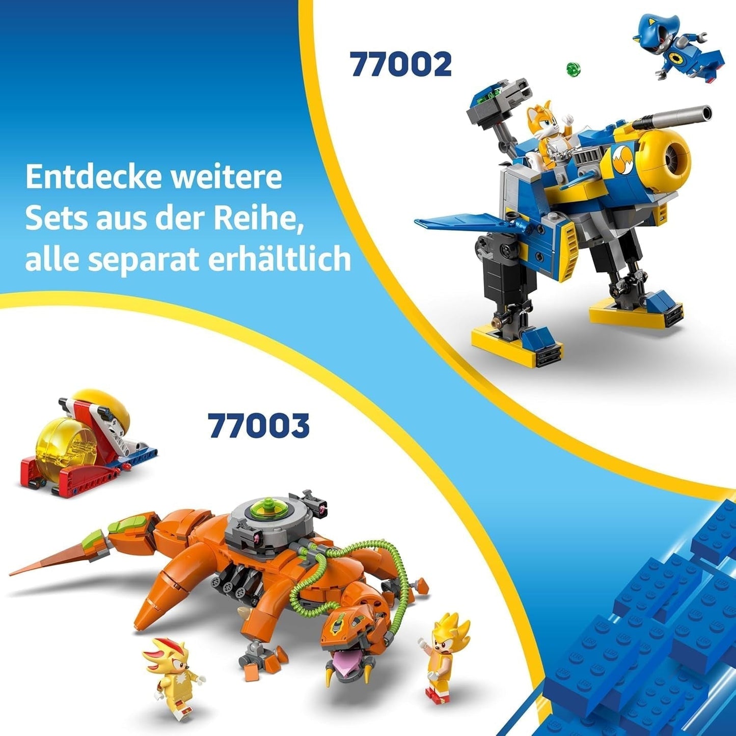 LEGO Sonic the Hedgehog Sonics Showdown At The Campfire Legetøj til børn og videospilsfans Byggesæt til drenge og piger 7 år gammelt eventyrsæt Samleobjekt 77001 Byggesæt Beuche den LEGO-Store