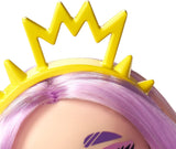 Mattel Hello Kitty GWW98 - Sanrio Badtz-Maru Figur og Jazzlyn Puppe (ca. 25,4 cm) med Kleidung og tilbehør, lange hår og trendy outfit, tolles Geschenk für Kinder ab 3 Jahren