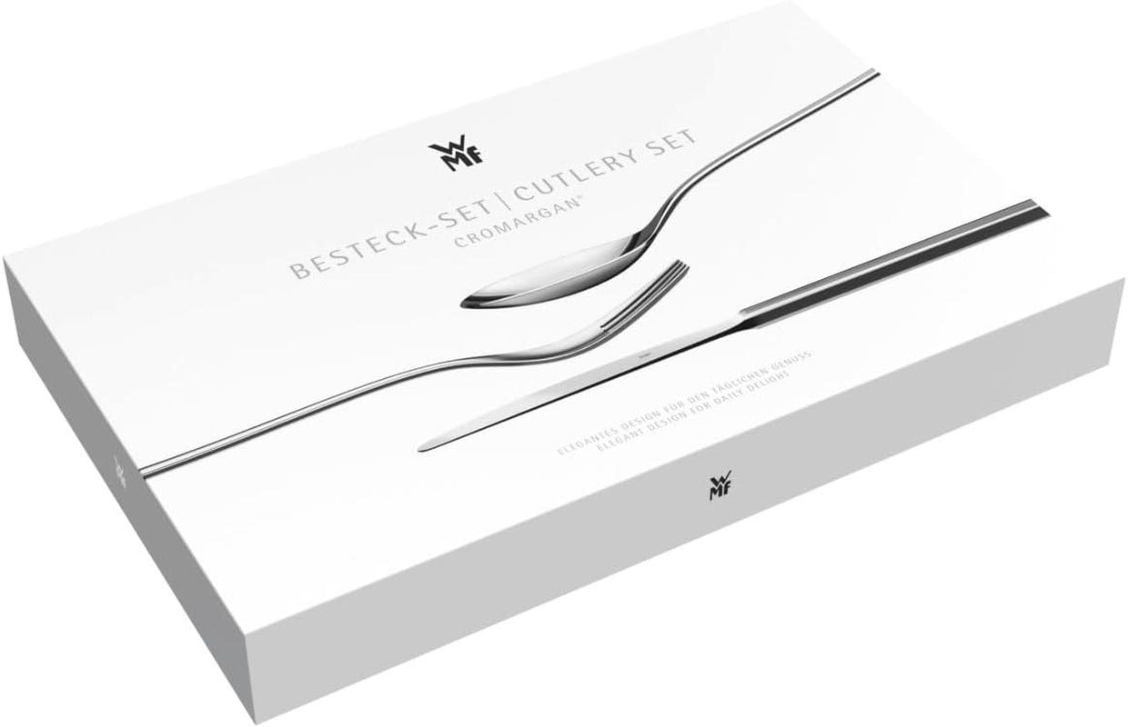 WMF Sitello bestiksæt til 6 personer, Cromargan, bestiksæt 30 styk, monoblok knive Kitchen Naty Shop
