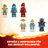LEGO NINJAGO Dragon Stone Temple Dragon Legetøj med 6 Ninja figurer, stort sæt til at bygge, lege og vise, fødselsdagsgave til drenge og piger 13+ 71819 Byggesæt Besuche den LEGO-Store