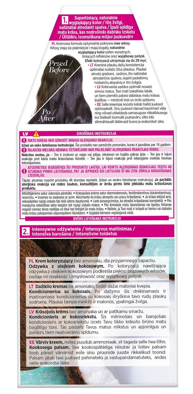 L'Oréal Paris Casting Crème Gloss 210 Hårfarve - Marineblå Sort Hårfarve Naty Shop