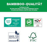 Bambiboo Mini-engangsbleer Hudvenlig med blød navleåbning af bambusfiber - Bleer til nyfødte - Engangsbleer til nyfødte - Hudbeskyttelse - Størrelse 2, 25 stk.