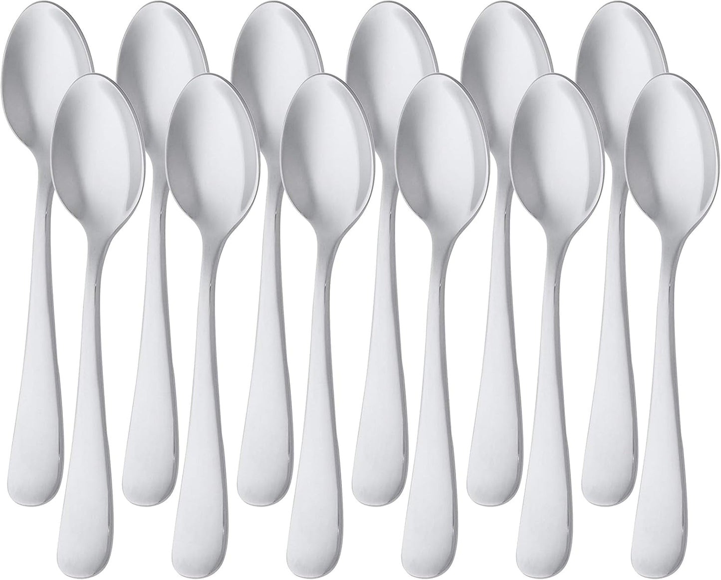 Rustfrit stål kaffeske Rundkant Design 12 Pack Sølv Naty Shop Køkken Enkelt Rund Edge Design