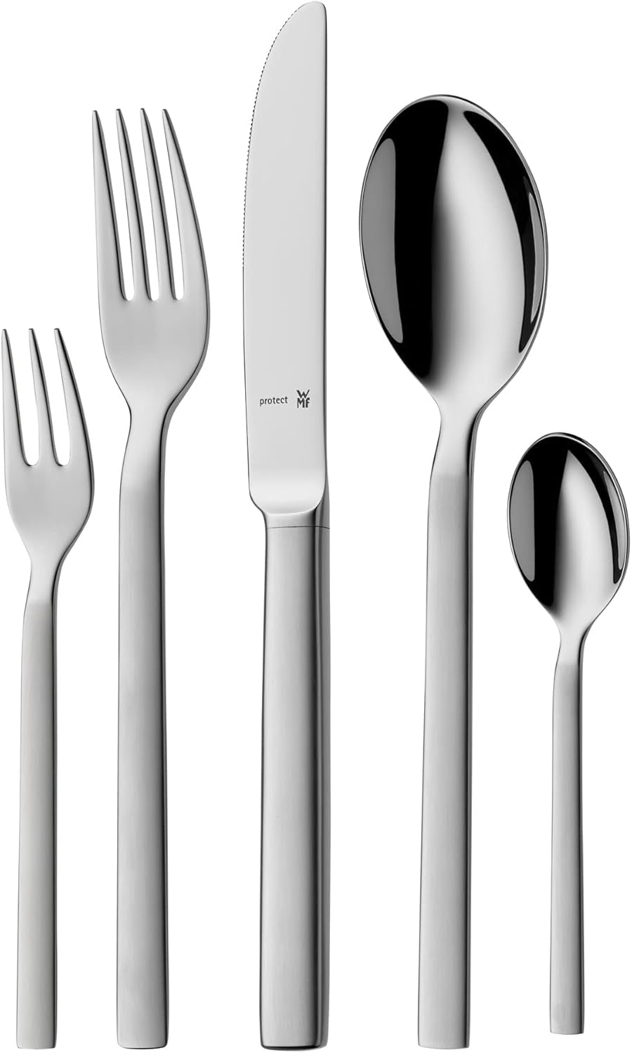 WMF Lyric plus rustfrit stål bestiksæt til 6 personer, 30 eller 66 stykker Kitchen Naty Shop Besteck-Set