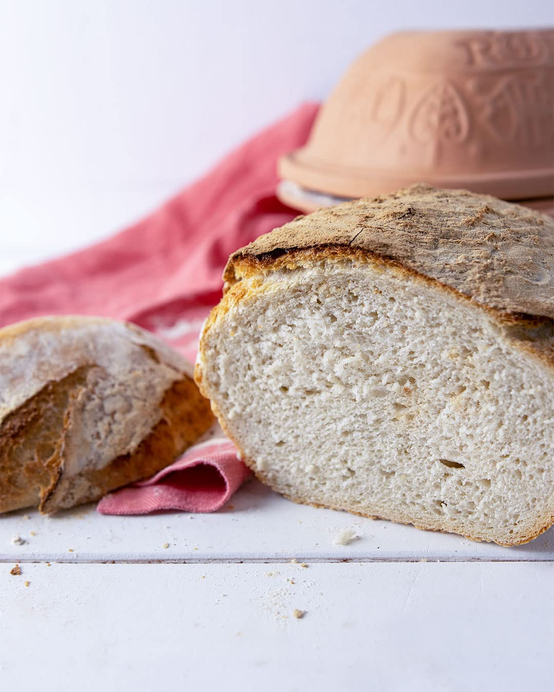 RUF Lievito Madre Sauerteig, Milder Weizen-Sauerteig, Mutterteig, Kurze Teigruhe Durch Enthaltene Trockenhefe, Lievito Madre Getrocknet Für Brot, Baguette, Focaccia, 3X35G Blanding til bagning og madlavning Naty Shop