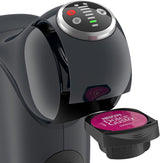 NESCAFÉ Dolce Gusto Genio S Plus fra Krups, kompakt kapsel kaffemaskine, kapacitet 0,8 liter, 1500 watt, automatisk advarsel om afkalkning, space grey, KP340B