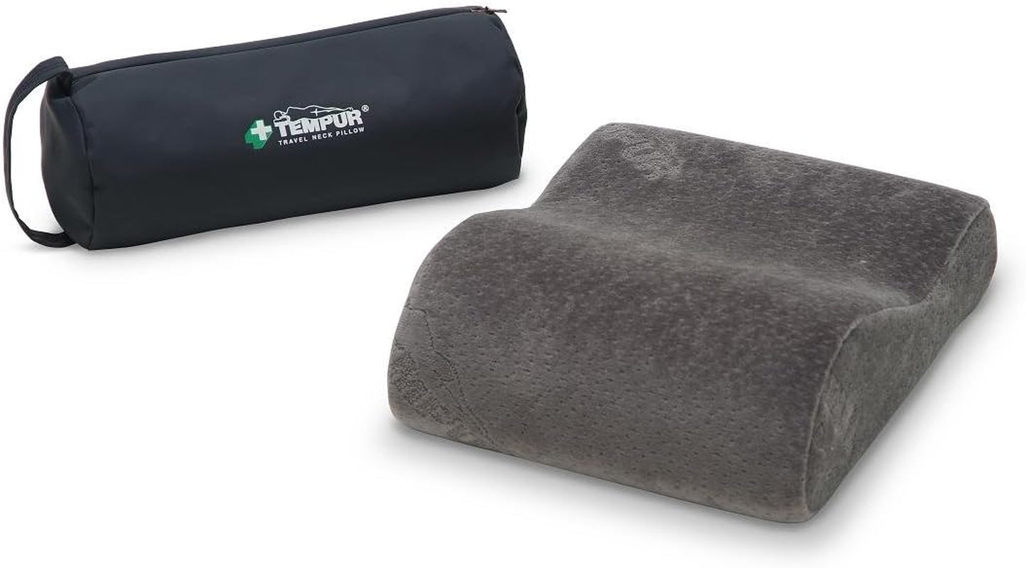 Tempur rejsepude rejsenakkepude inklusive bæretaske - 25 X 31 X 10/7 cm - Brune rejsepuder Naty Shop Standardtitel