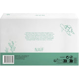 Naïf - Plastfri vådservietter - 1296 stykker (24 x 54 vådservietter) - Babybund, krops- og ansigtspleje - 99 % vand - 0 % duft og alkohol