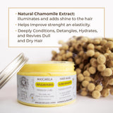 Intea Chamomile - Blond Reflections Hair Mask - Fugter og nærer blondt hår - 250 ML Naty Shop Hair Mask