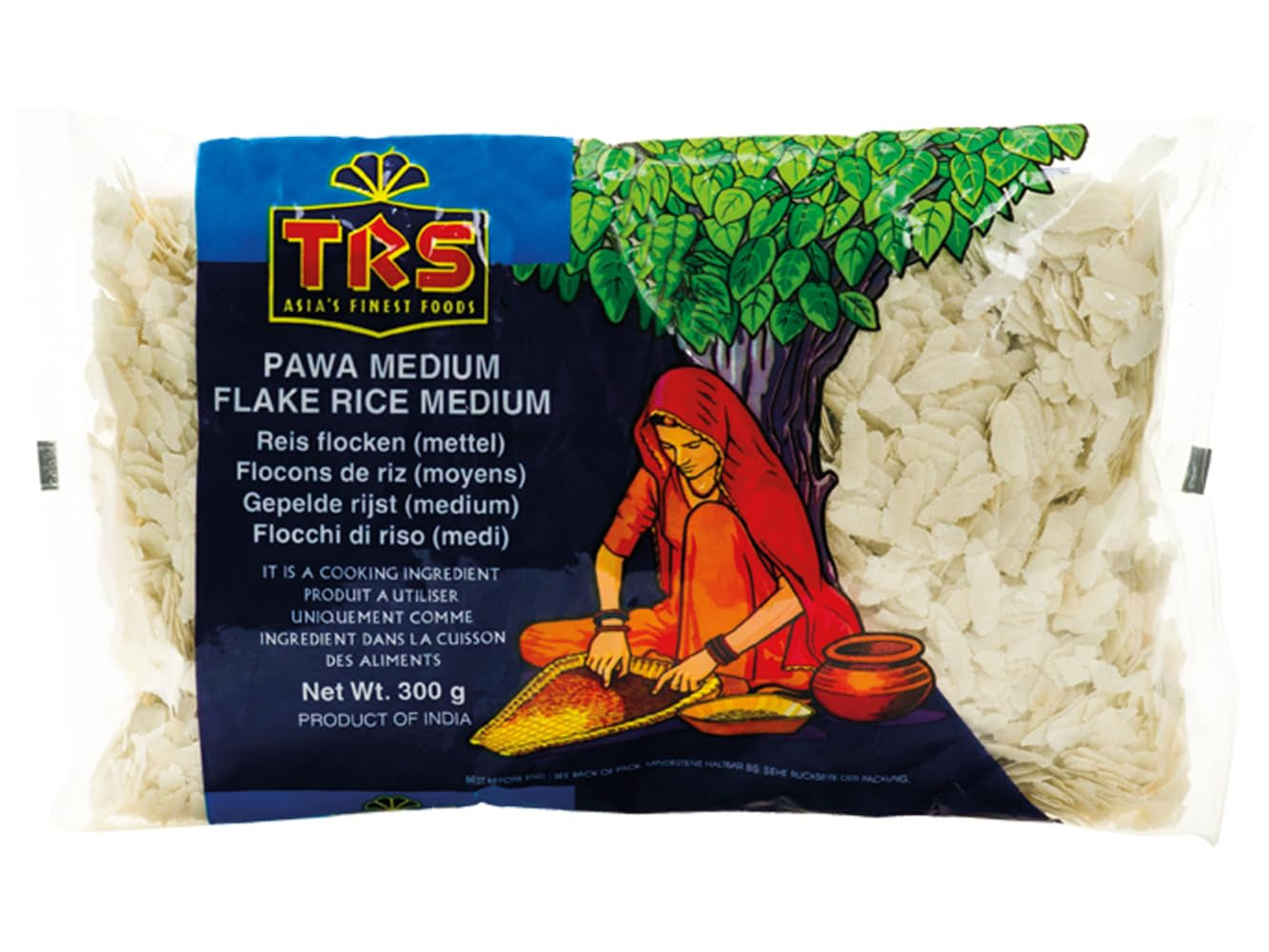 Poha indiske risflager - 300 g