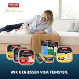 animonda Vom Feinsten Adult Fish & Meat Variety (32 x 100 g), vådfoder til voksne katte, kornfrit og sukkerfrit kattefoder, fine frikadeller i stykker