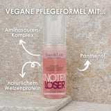 Jean & Len Knot Remover 2-Phase Leave-In Conditioning Spray, velegnet til alle hårtyper, affiltrer hår og forbedrer kambarhed, frisk duft, udfiltring, silikone- og parabenfri, vegansk, 100ml Detangling-produkter Naty Shop