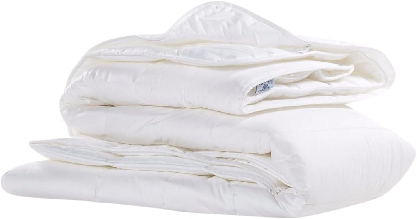 Caleffi 12368 - Quilt 4 sæsoner antiallergiske polyesterfibre Dyner og dyner Naty Shop Standard titel
