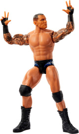 Mattel WWE Randy Orton Action Figur, Main Battle Series #154, ca. 15 cm højde Samlerfigur med 10 bevægelsespunkter og realistisk udseende, JCV42, [Multicolor] Actionfigurer Naty Shop