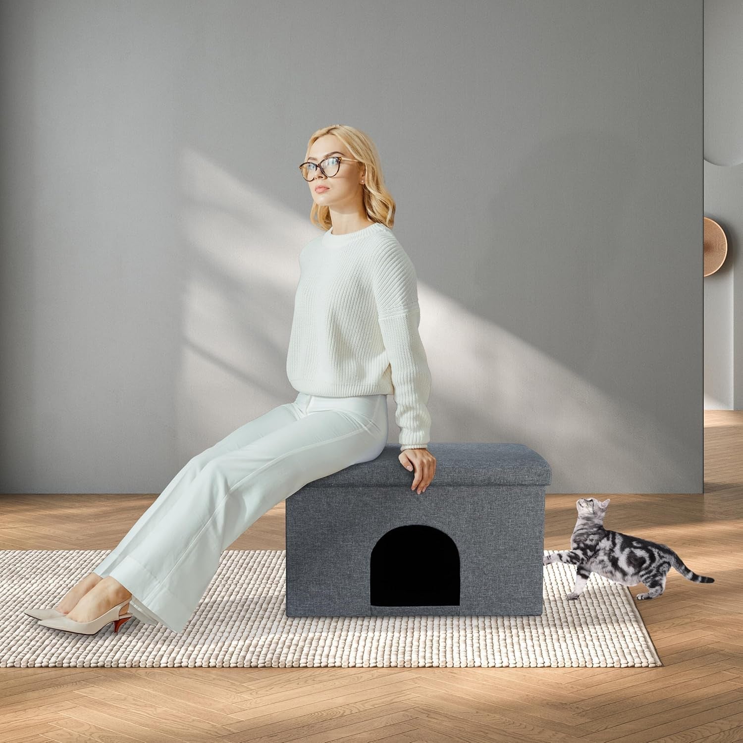Tæpper og møbler, kæledyr, huler og huse, katte, senge til katte, katte - senge, madrasser